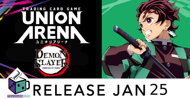 Union Arena Demon Slayer Release Event Saturday Jan 25 ,2025 a 13H00