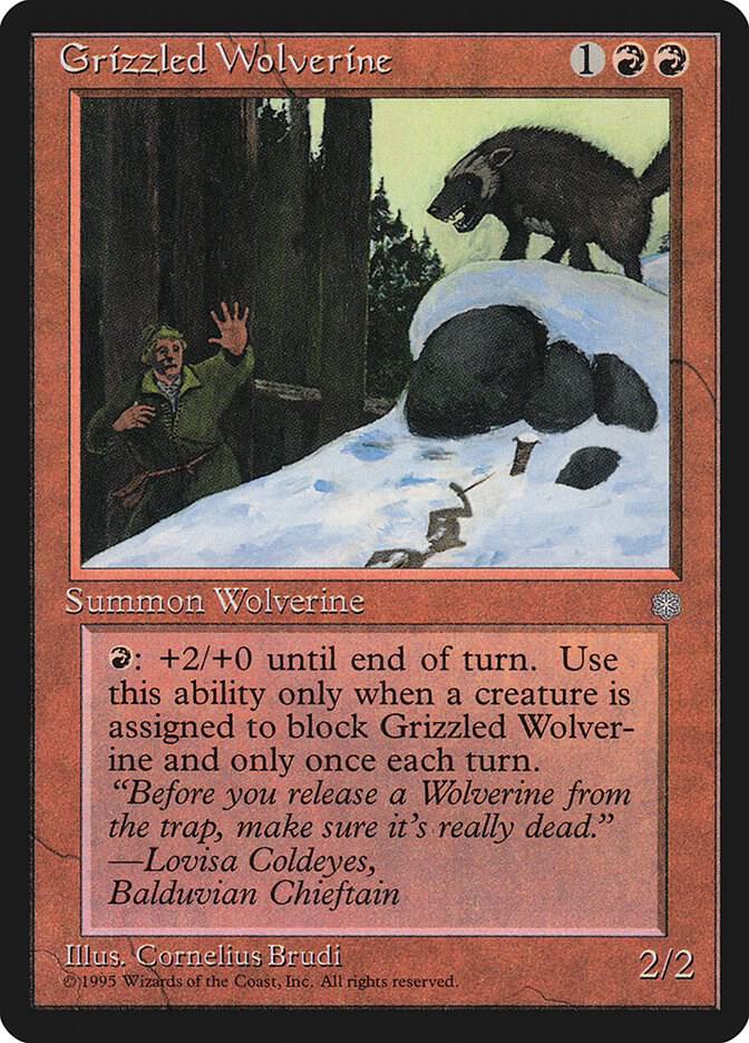 Grizzled Wolverine (192) [Ice Age]