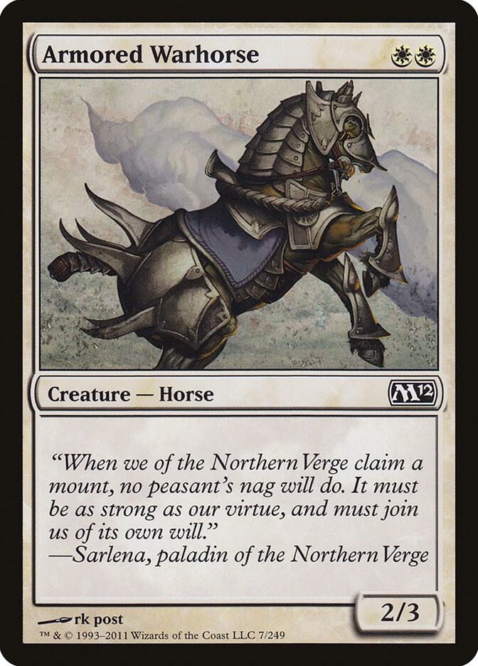 Armored Warhorse (7) [Magic 2012]
