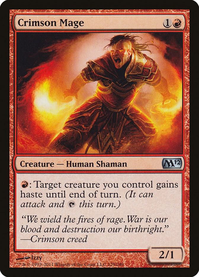 Crimson Mage (129) [Magic 2012]