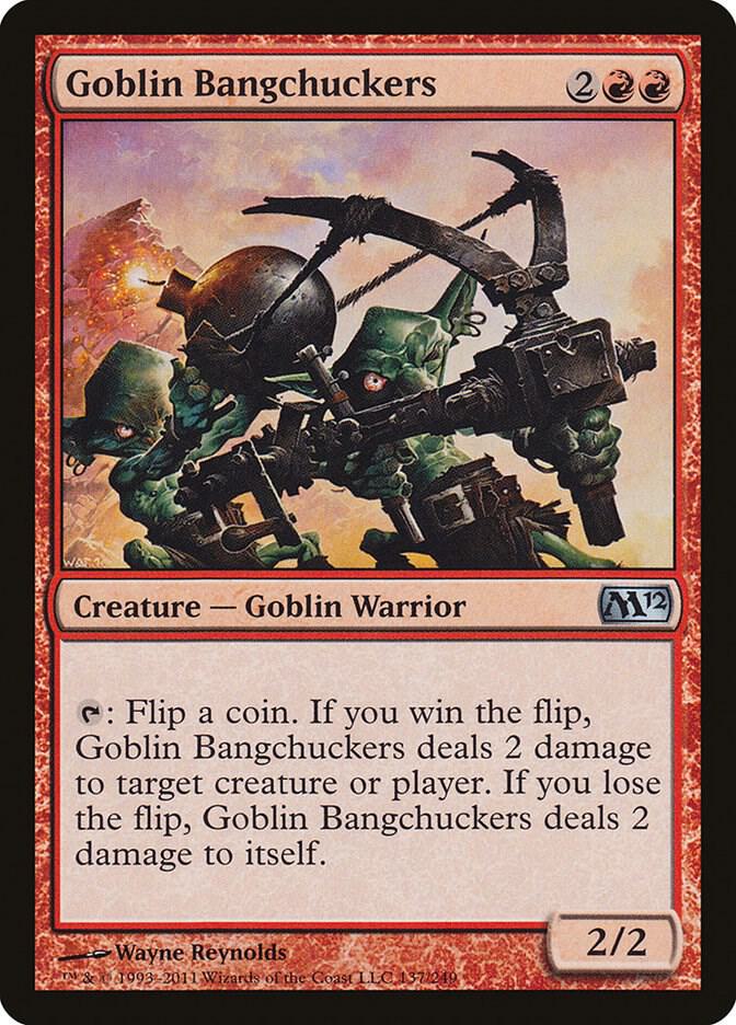 Goblin Bangchuckers (137) [Magic 2012]