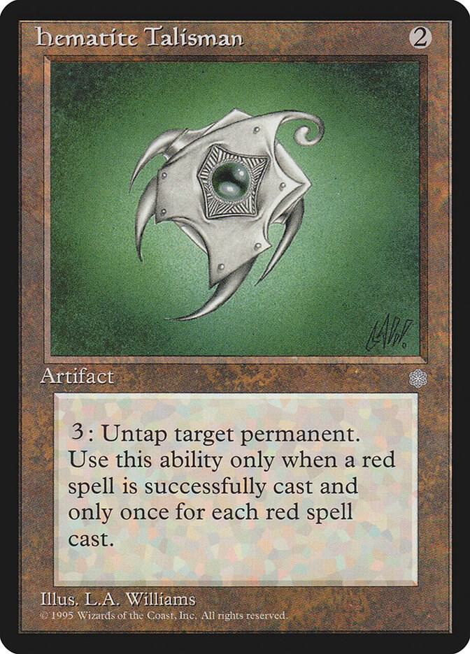 Hematite Talisman (320) [Ice Age]