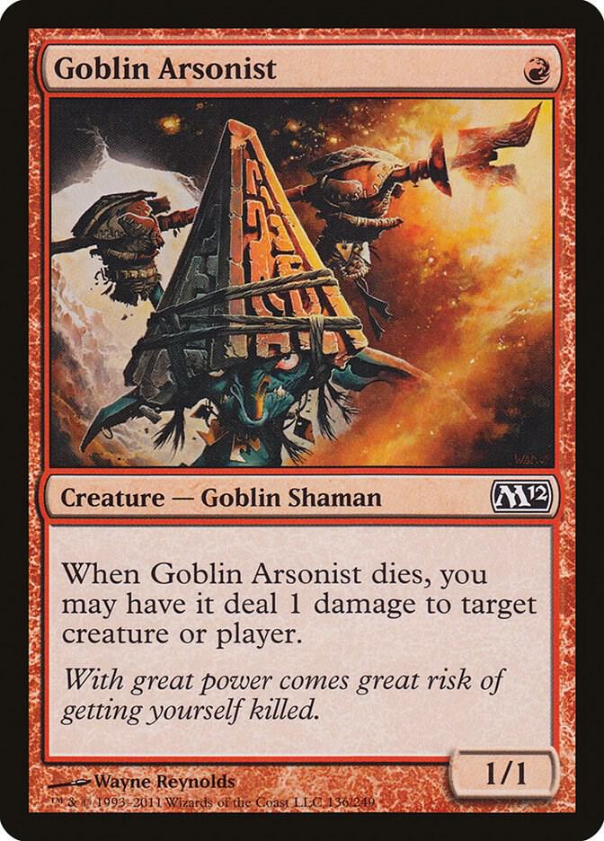 Goblin Arsonist (136) [Magic 2012]