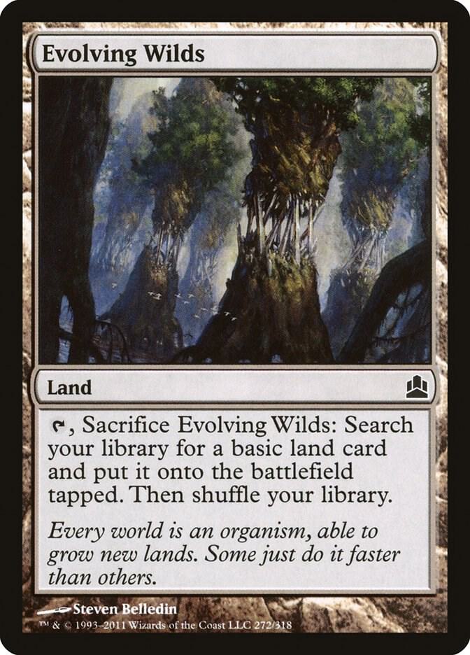 Evolving Wilds (272) [Commander]