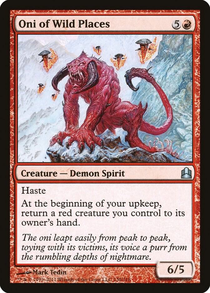 Oni of Wild Places (130) [Commander]
