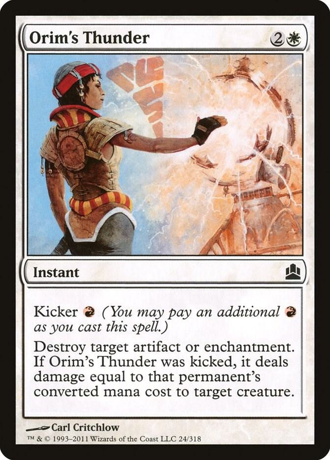 Orim's Thunder (24) [Commander]