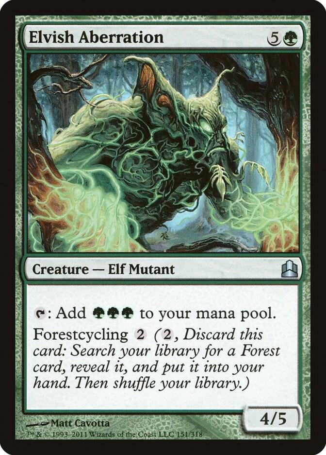 Elvish Aberration (151) [Commander]
