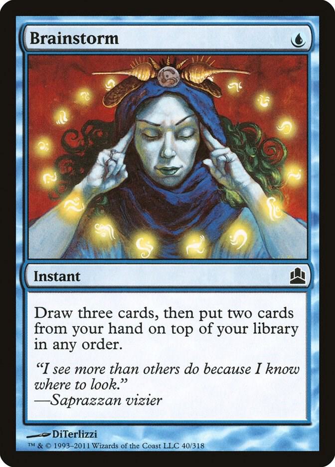 Brainstorm (40) [Commander]