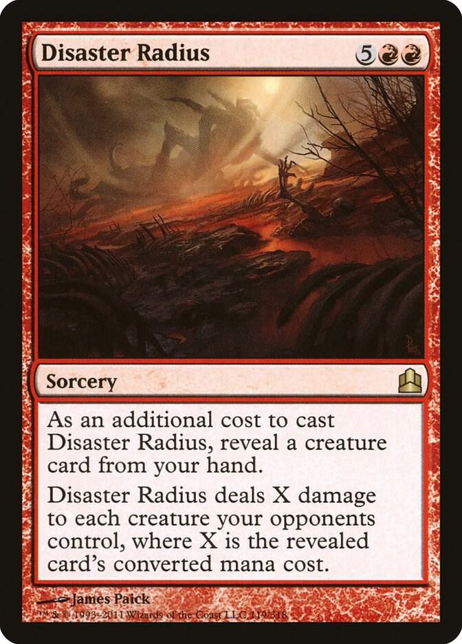 Disaster Radius (119) [Commander]
