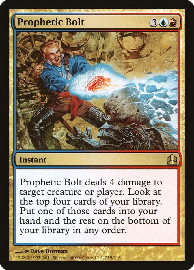 Prophetic Bolt (219) [Commander]