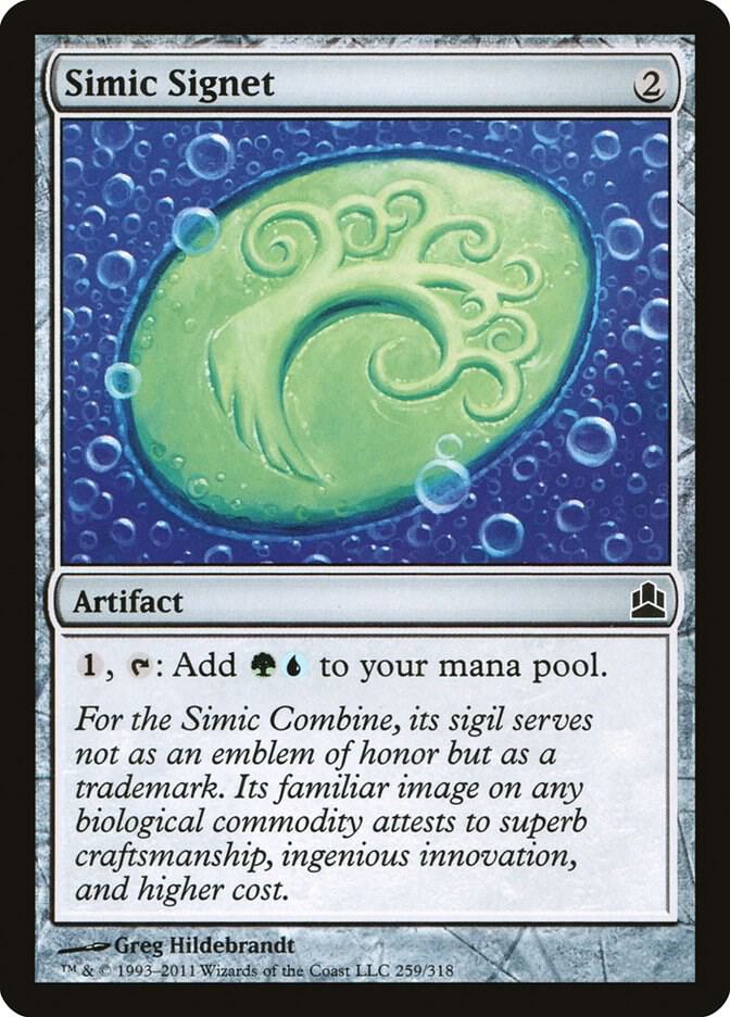 Simic Signet (259) [Commander]