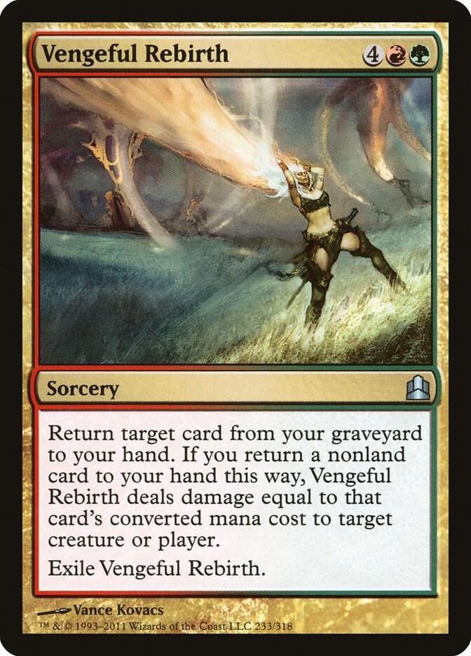 Vengeful Rebirth (233) [Commander]