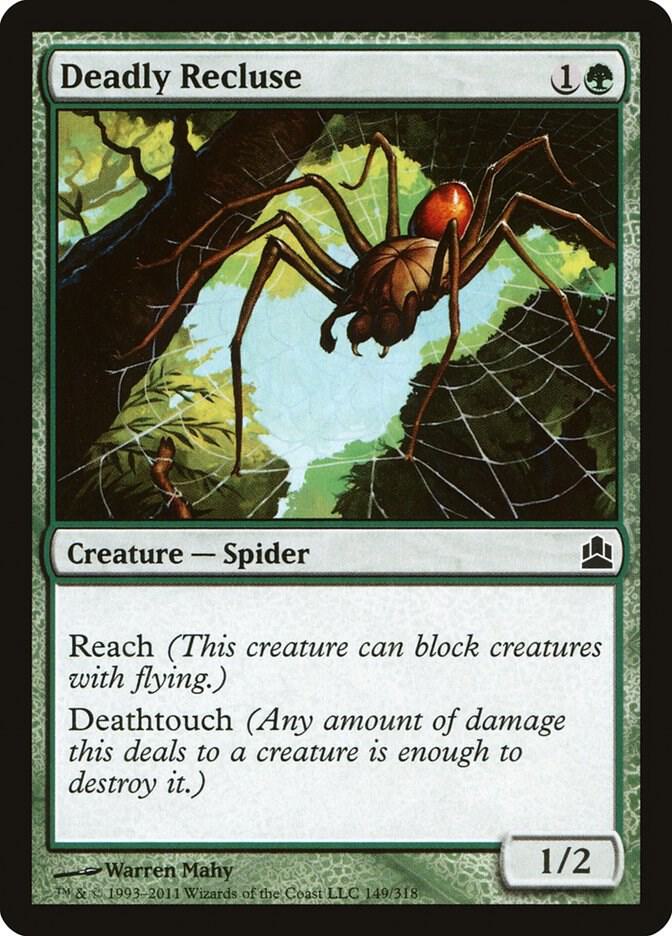 Deadly Recluse (149) [Commander]