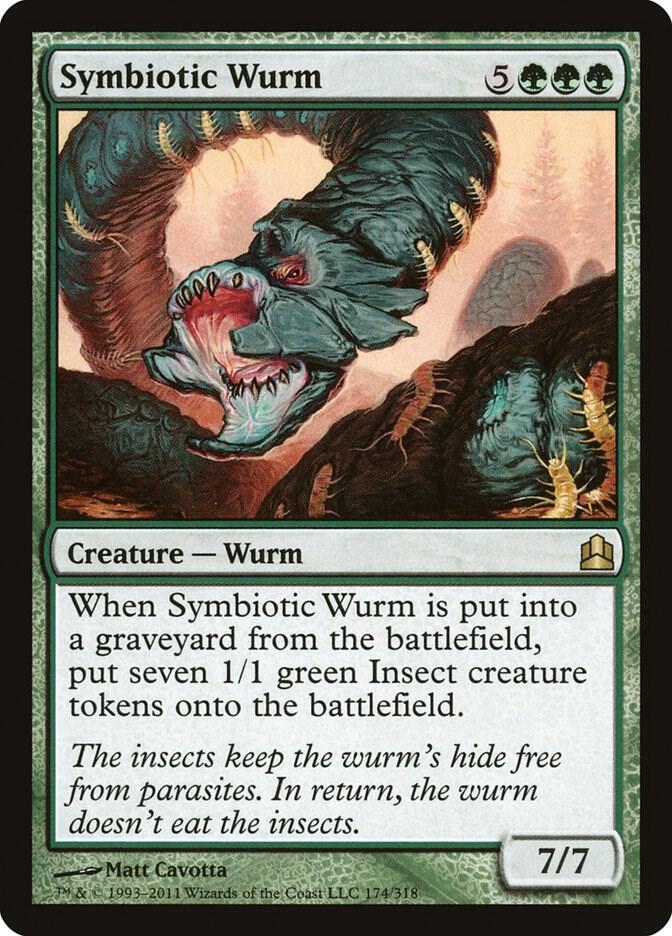 Symbiotic Wurm (174) [Commander]
