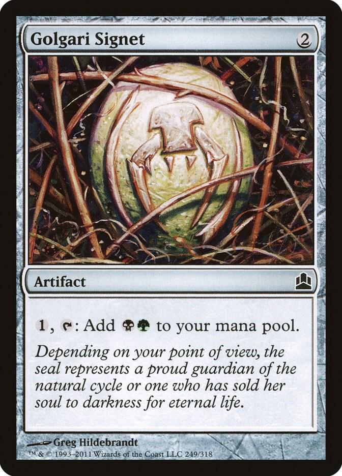 Golgari Signet (249) [Commander]