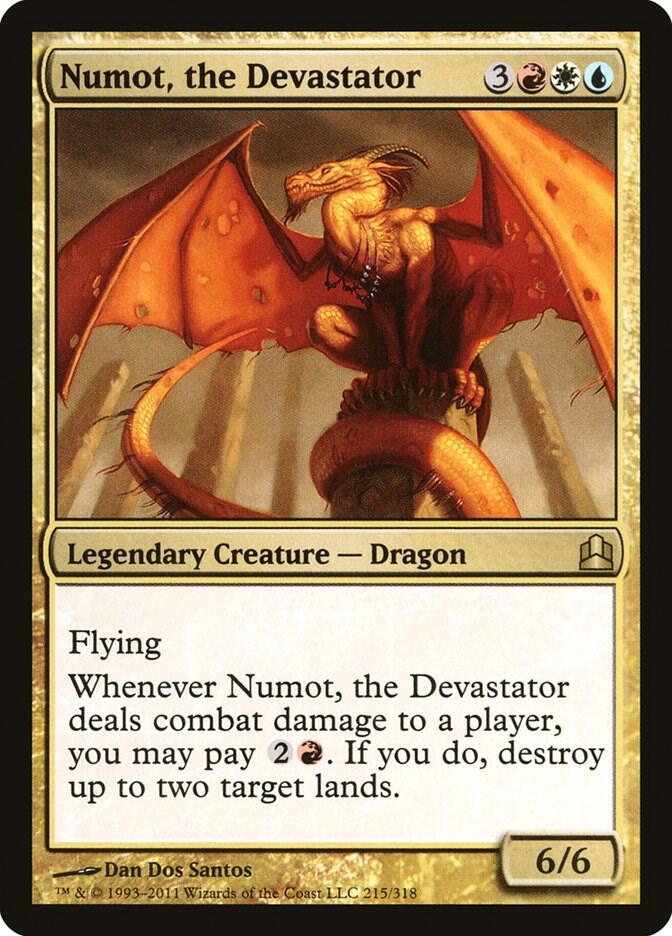 Numot, the Devastator (215) [Commander]