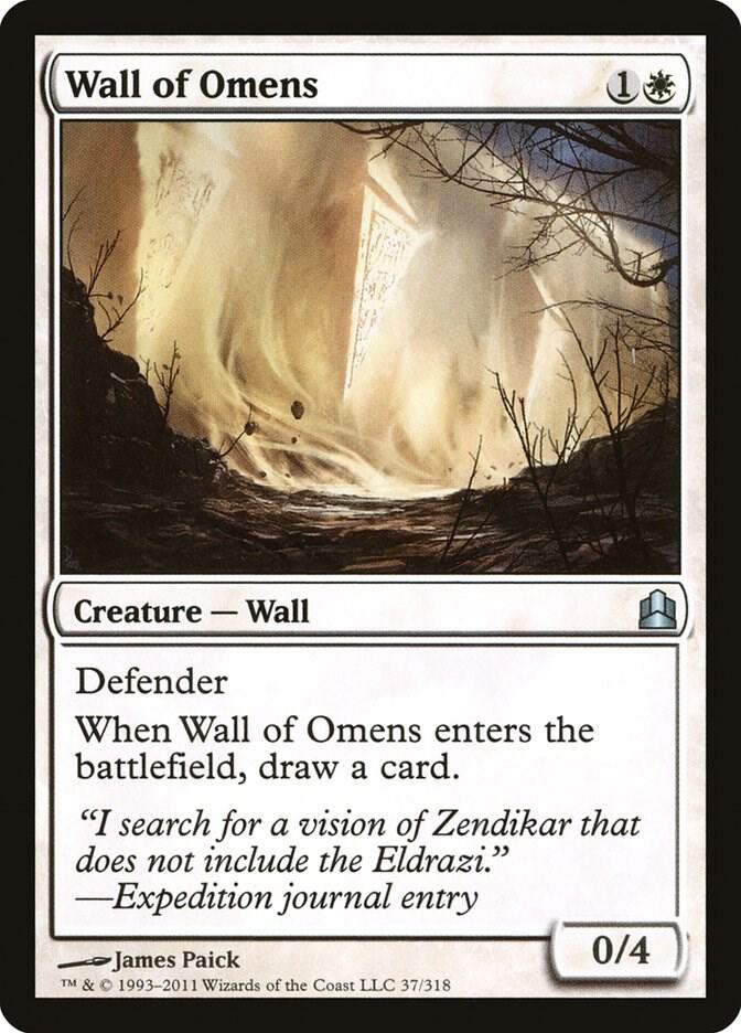 Wall of Omens (37) [Commander]