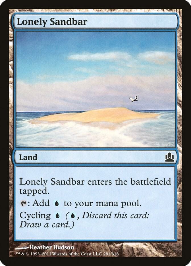 Lonely Sandbar (281) [Commander]