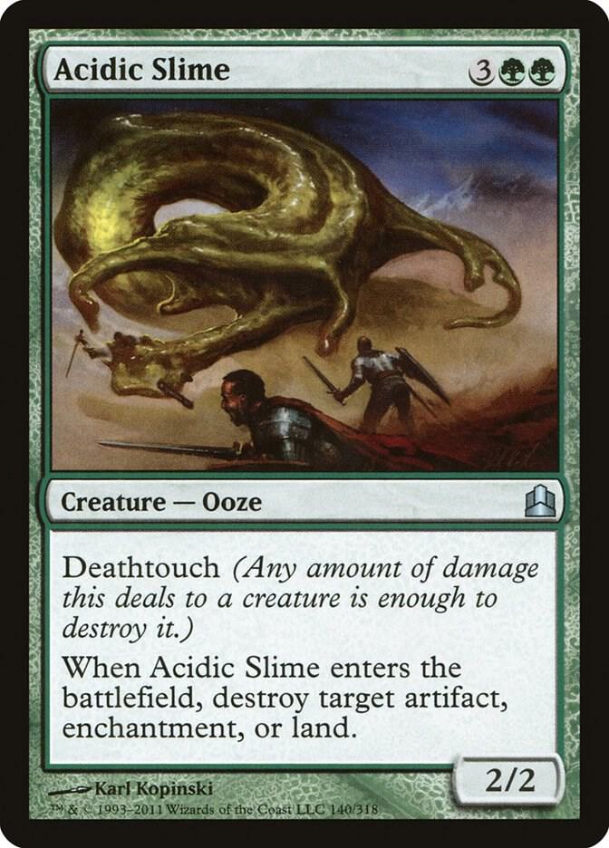 Acidic Slime (140) [Commander]