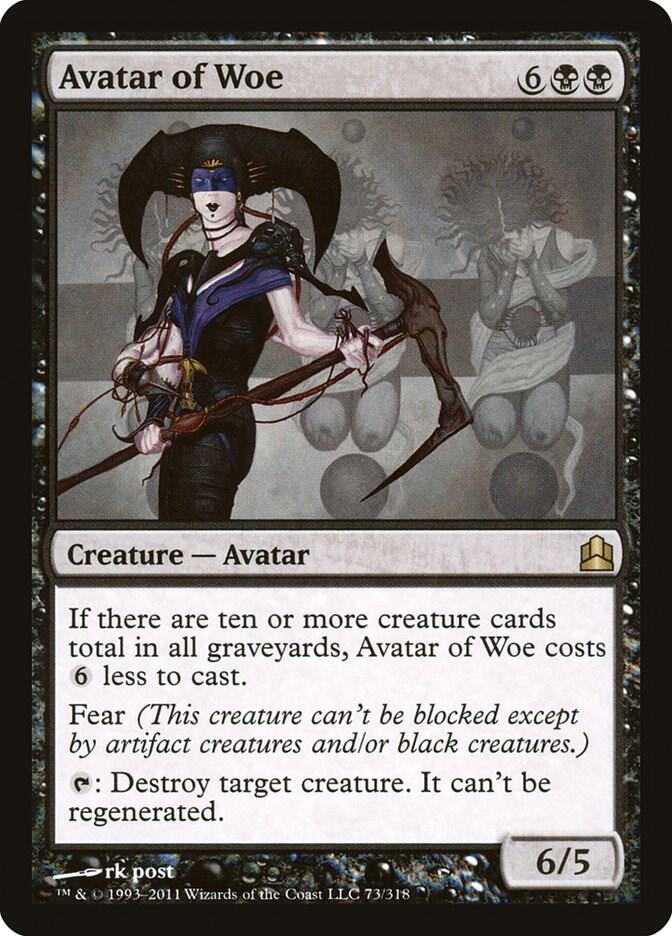 Avatar of Woe (73) [Commander]