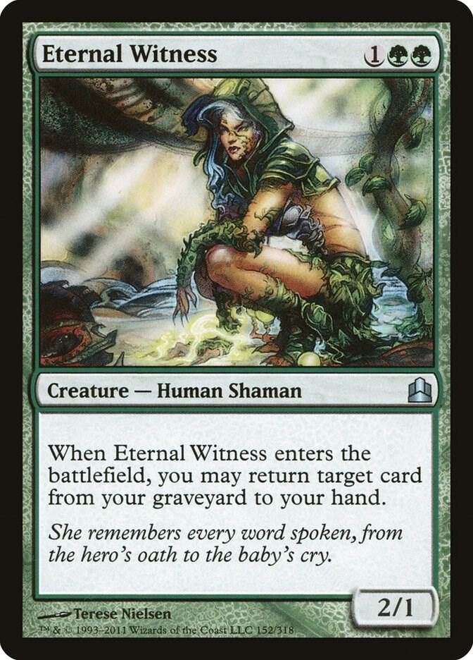 Eternal Witness (152) [Commander]