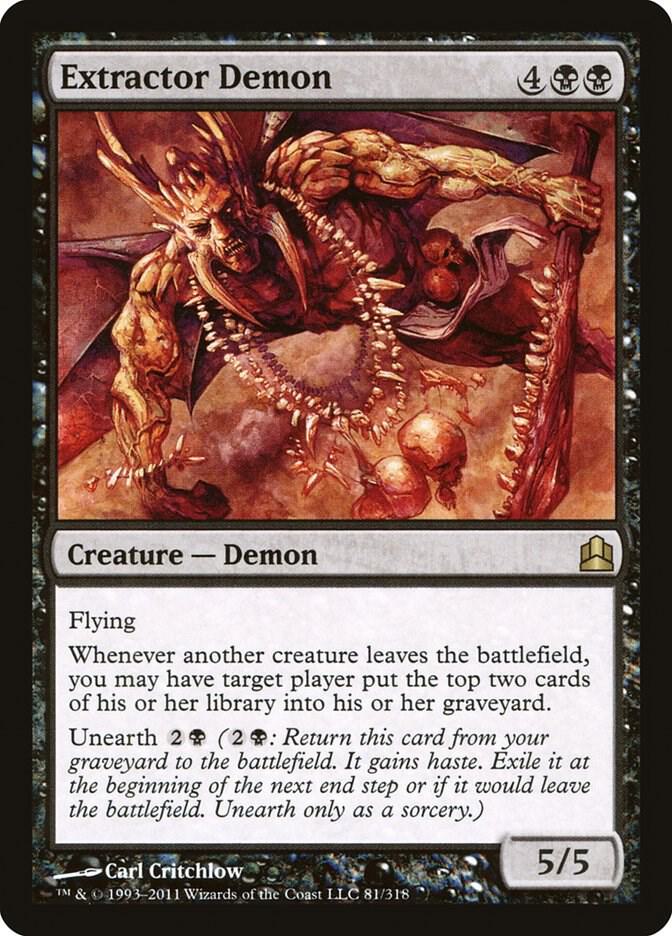 Extractor Demon (81) [Commander]