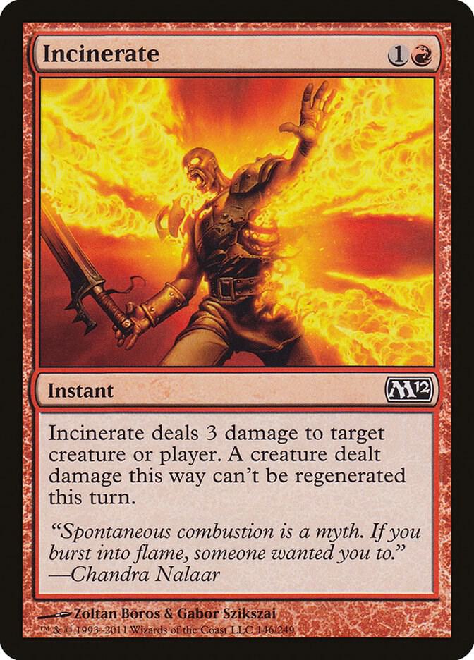Incinerate (146) [Magic 2012]