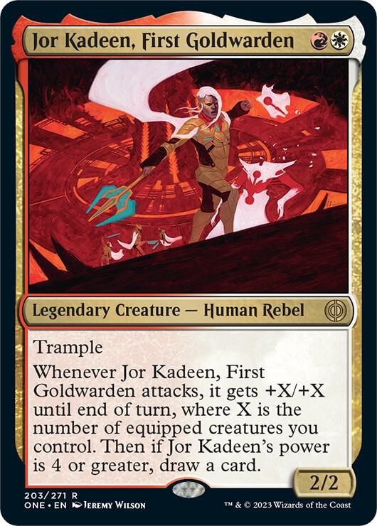 Jor Kadeen, First Goldwarden (203) [Phyrexia: All Will Be One]