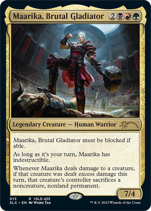 Maarika, Brutal Gladiator (15) [SLX Cards]