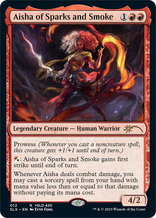 Aisha of Sparks and Smoke (12) [SLX Cards]