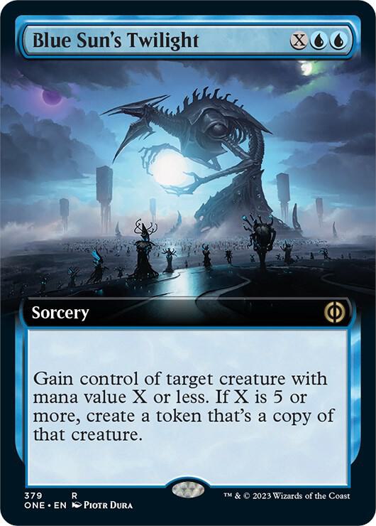 Blue Sun's Twilight (Extended Art) (379) [Phyrexia: All Will Be One] [Extended Art]