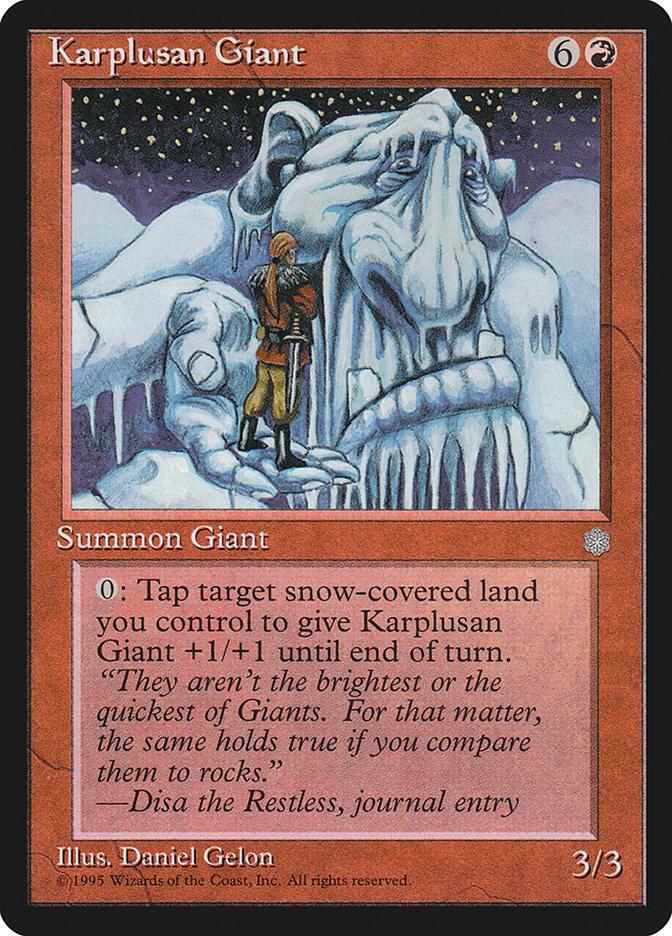 Karplusan Giant (196) [Ice Age]