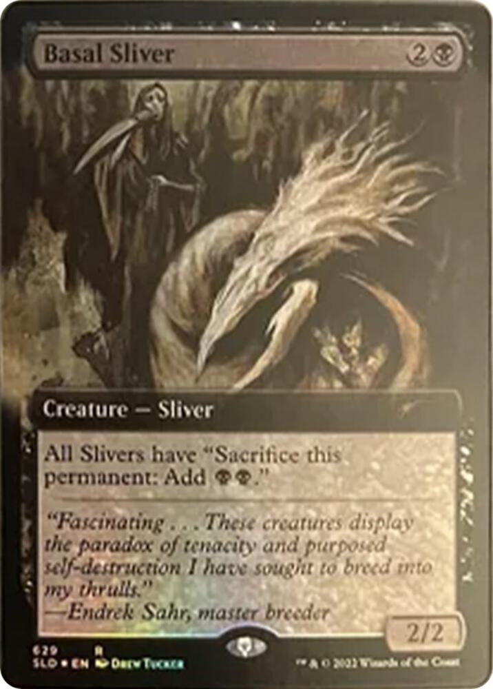 Basal Sliver (Extended Art) (629) [Secret Lair Drop] [Extended Art]