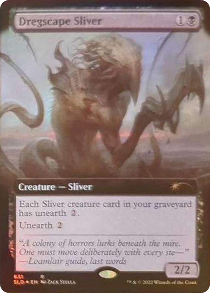 Dregscape Sliver (Extended Art) (631) [Secret Lair Drop] [Extended Art]