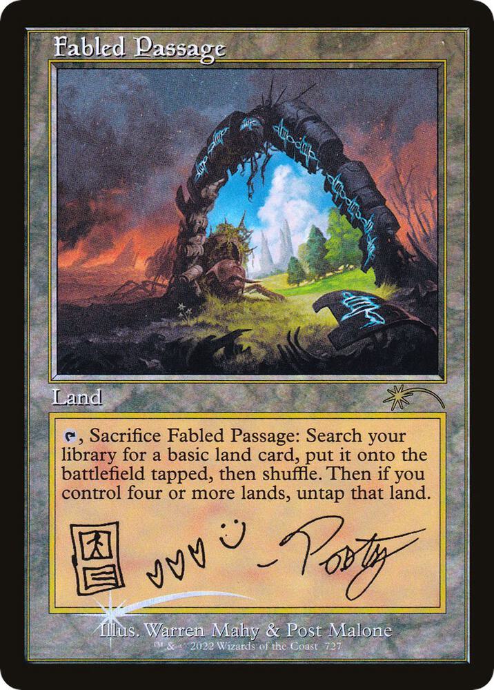 Fabled Passage (Post Malone) (727) [Secret Lair Drop]