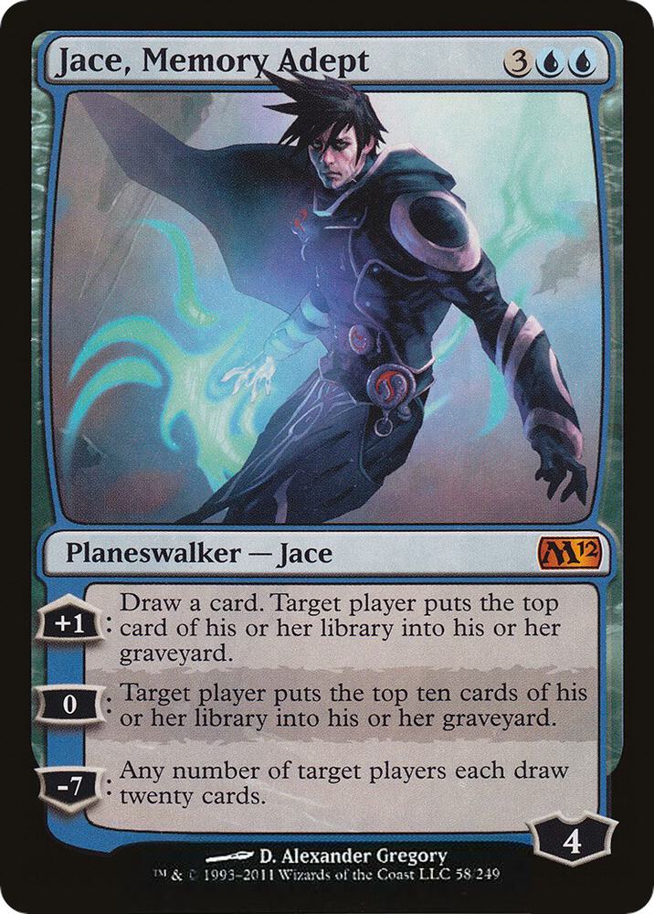 Jace, Memory Adept (58) [Magic 2012]