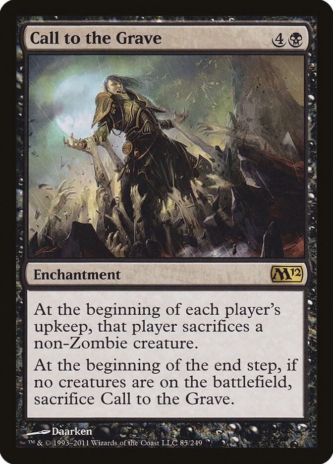 Call to the Grave (85) [Magic 2012]