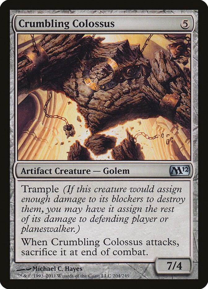 Crumbling Colossus (204) [Magic 2012]