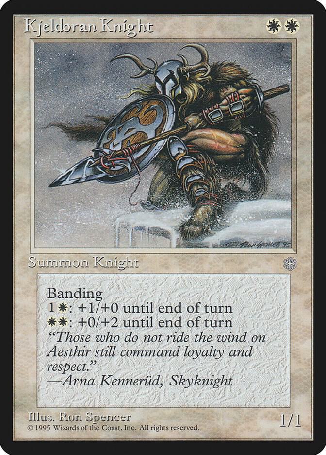 Kjeldoran Knight (36) [Ice Age]