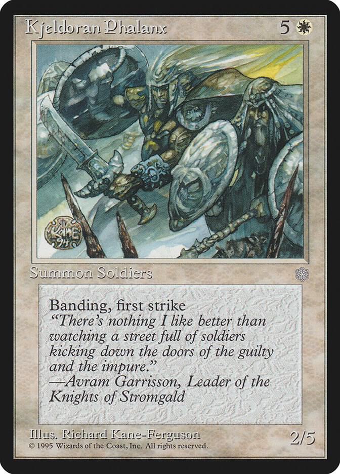 Kjeldoran Phalanx (37) [Ice Age]