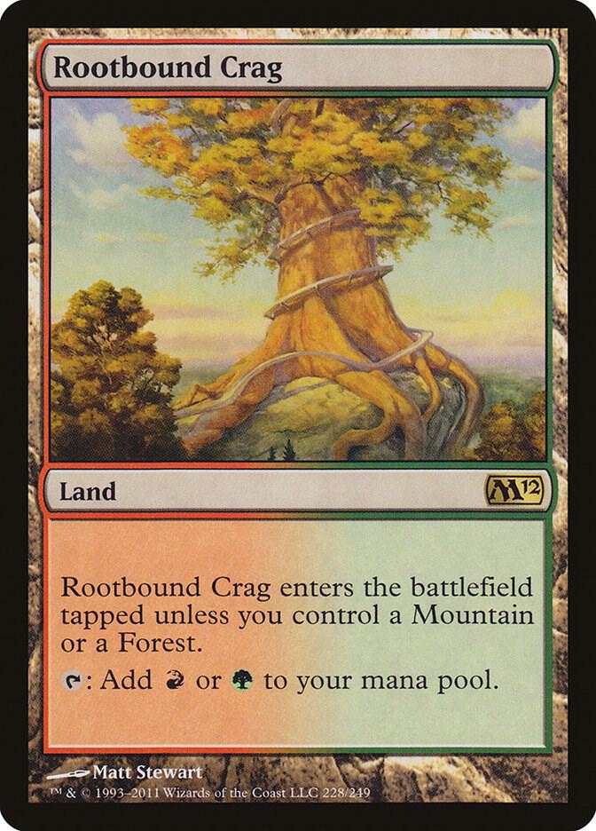 Rootbound Crag (228) [Magic 2012]