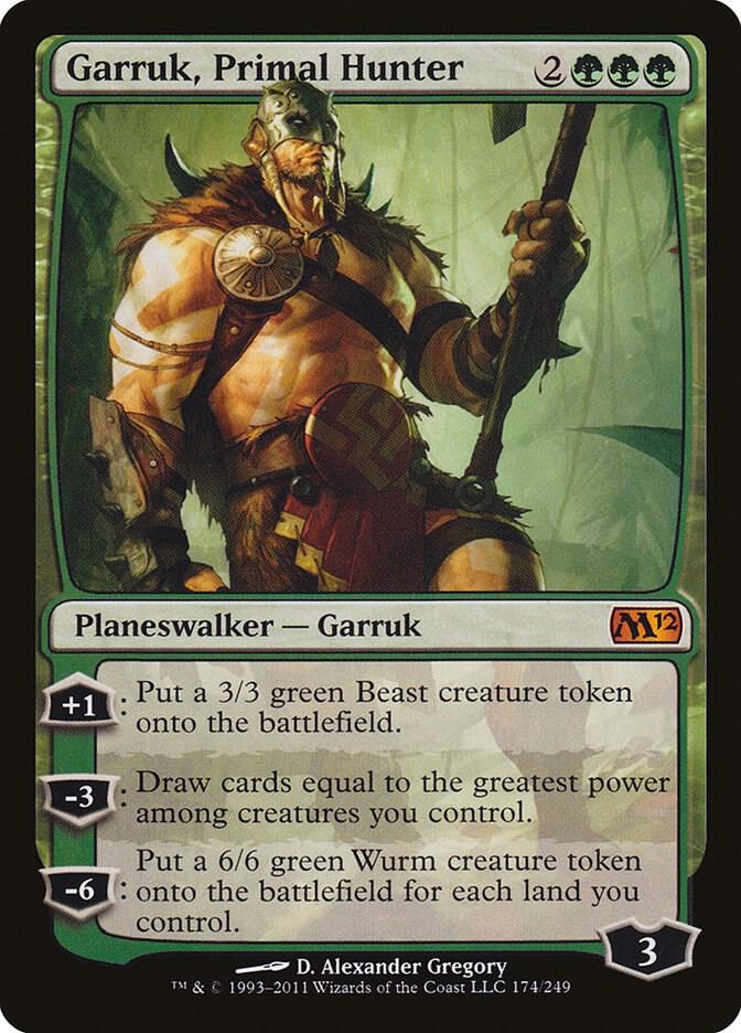 Garruk, Primal Hunter (174) [Magic 2012]