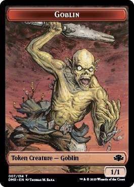 Goblin // Griffin Double-Sided Token (7 // 2) [Dominaria Remastered]
