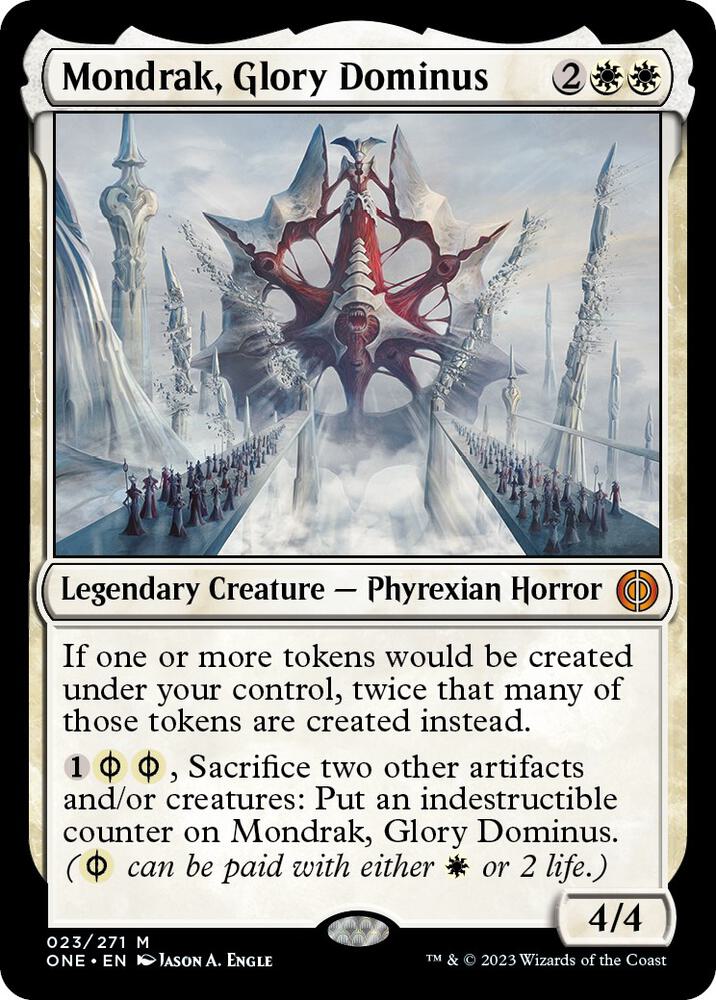 Mondrak, Glory Dominus (23) [Phyrexia: All Will Be One]