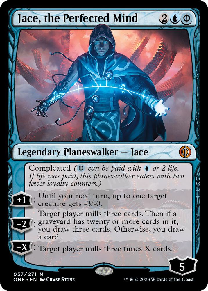 Jace, the Perfected Mind (57) [Phyrexia: All Will Be One]