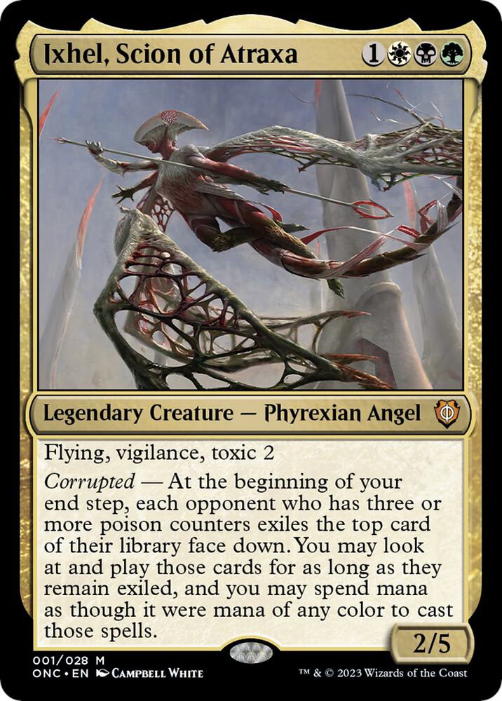 Ixhel, Scion of Atraxa (1) [Phyrexia: All Will Be One Commander]