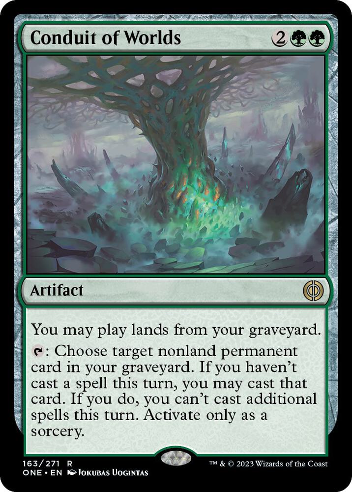 Conduit of Worlds (163) [Phyrexia: All Will Be One]