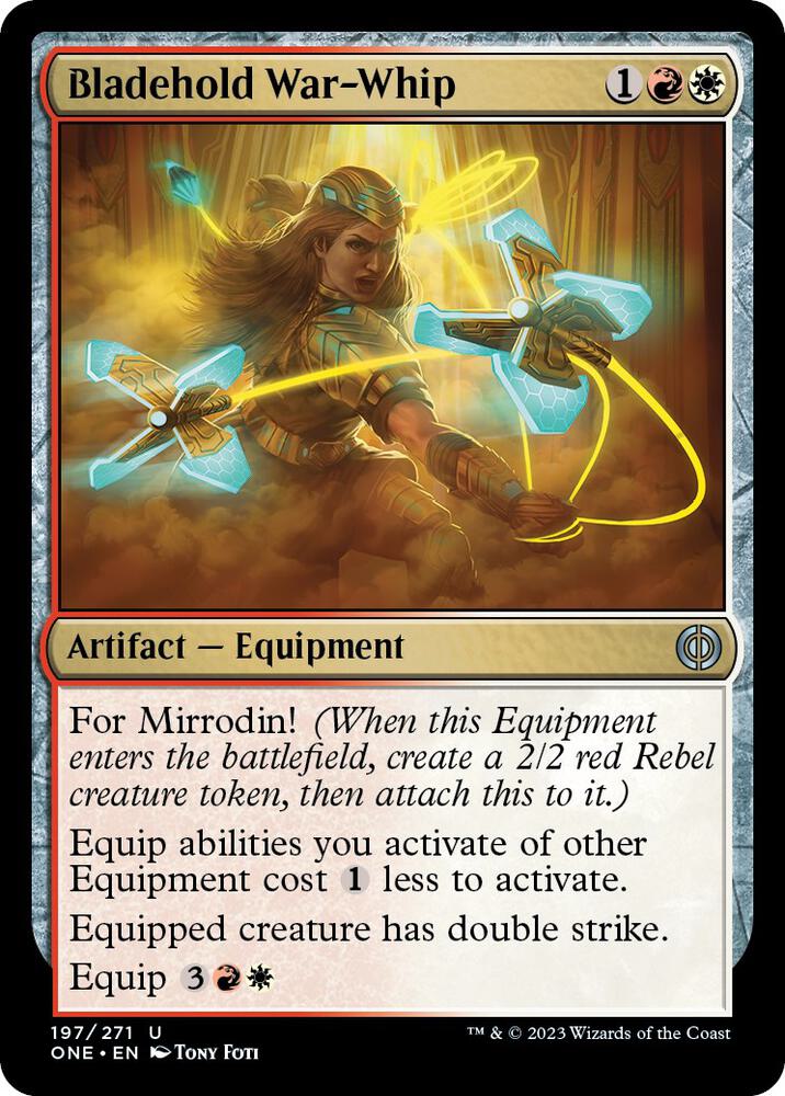 Bladehold War-Whip (197) [Phyrexia: All Will Be One]