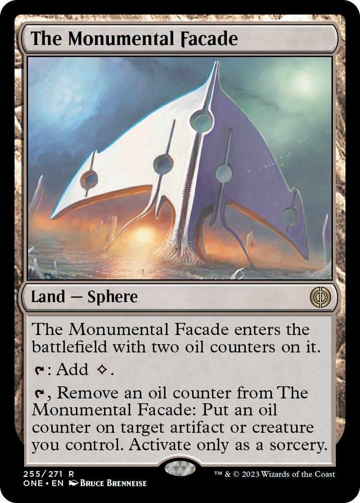 The Monumental Facade (255) [Phyrexia: All Will Be One]