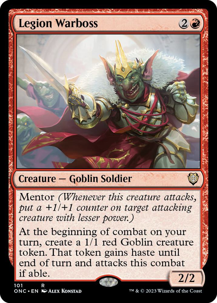 Legion Warboss (101) [Phyrexia: All Will Be One Commander]